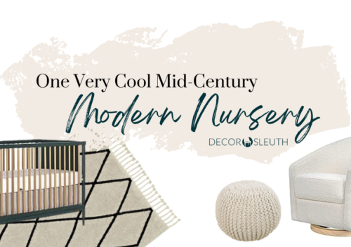 midcentury modern nursery