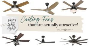 Ceiling Fans That Are Actually Attractive (Part 1)